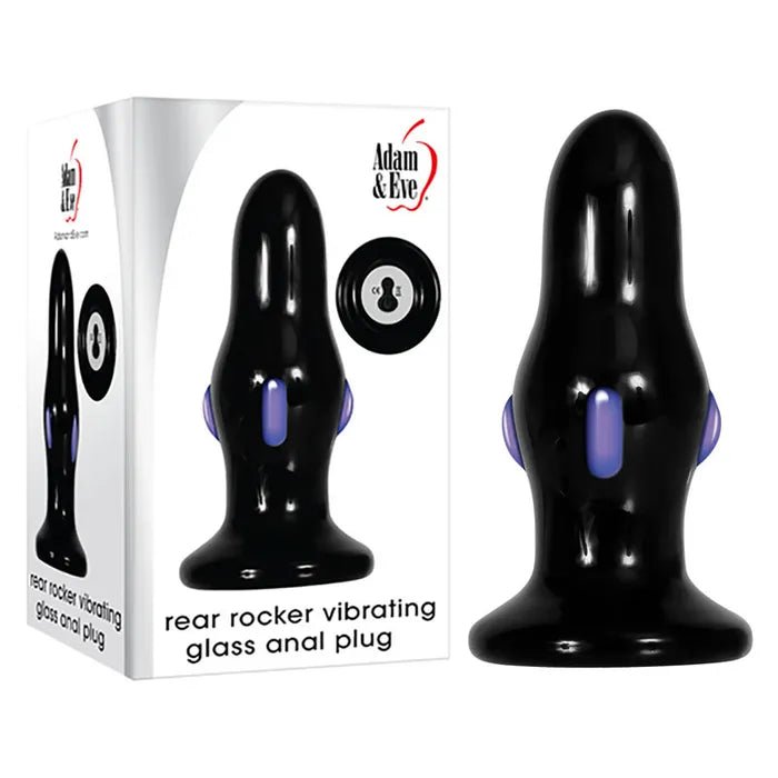 Adam & Eve REAR ROCKER Vibrating Butt Plug - Naked Curve