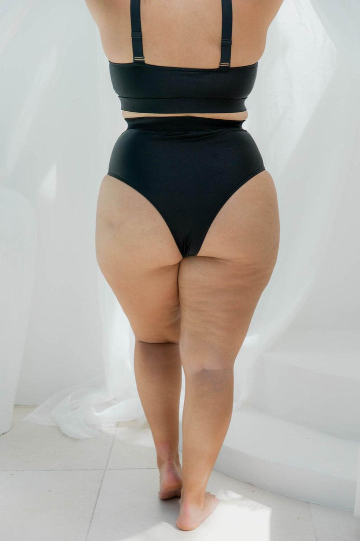 Brazilian Cut Swim Bottoms - Swimwear - Naked Curve