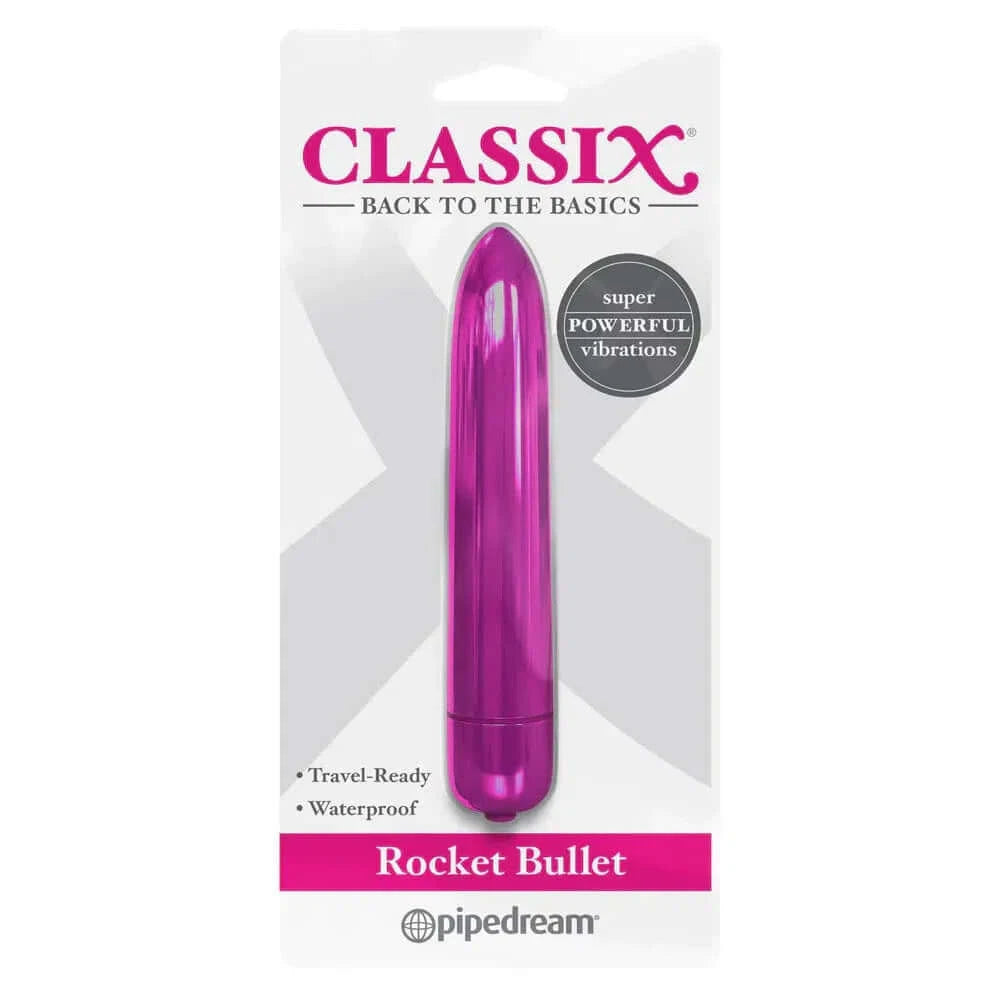 Naked Curve Classix Rocket Bullet - Pipedream Metallic Pink