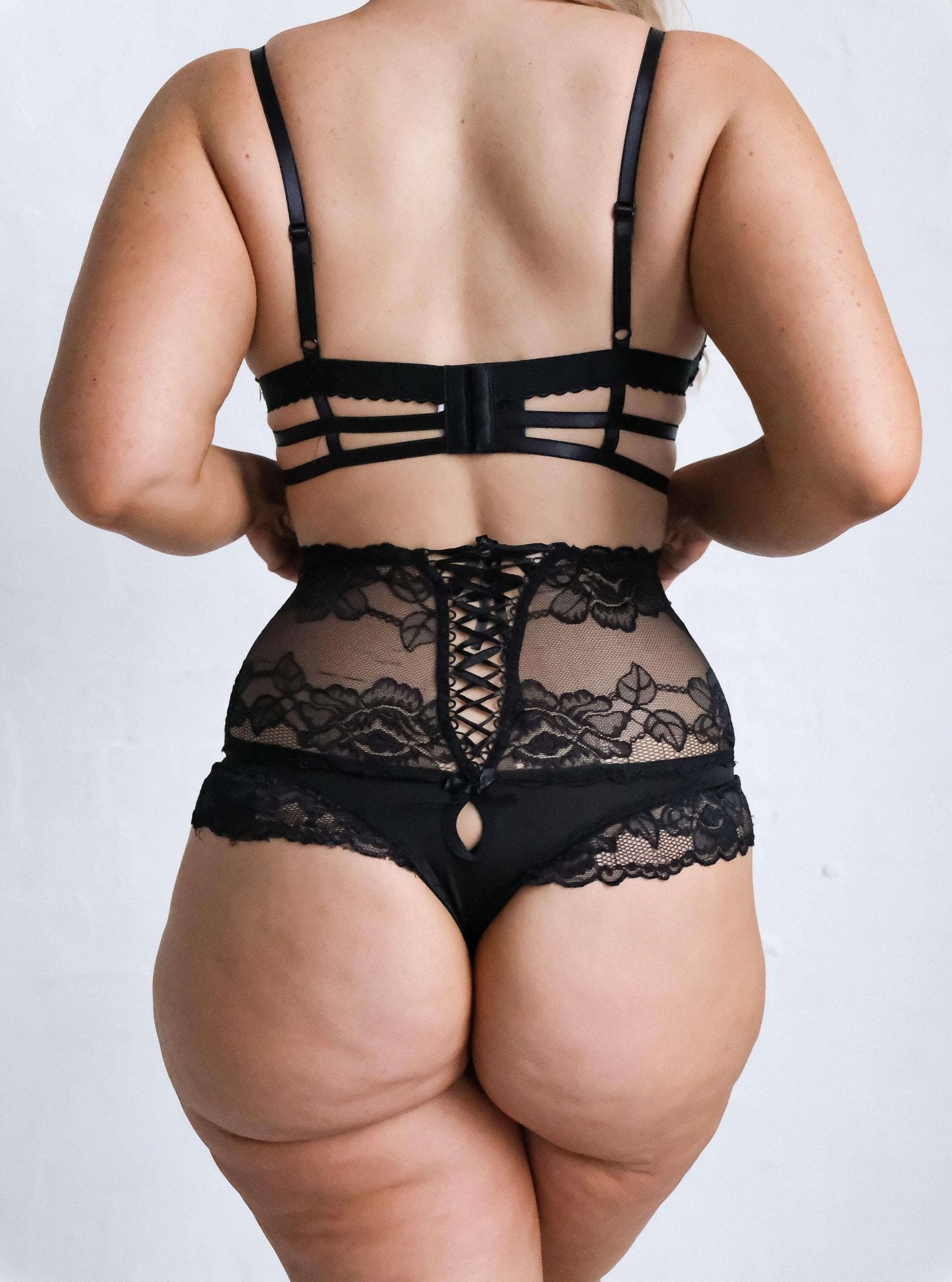 Cleo High Waisted Briefs - Underwear - Naked Curve