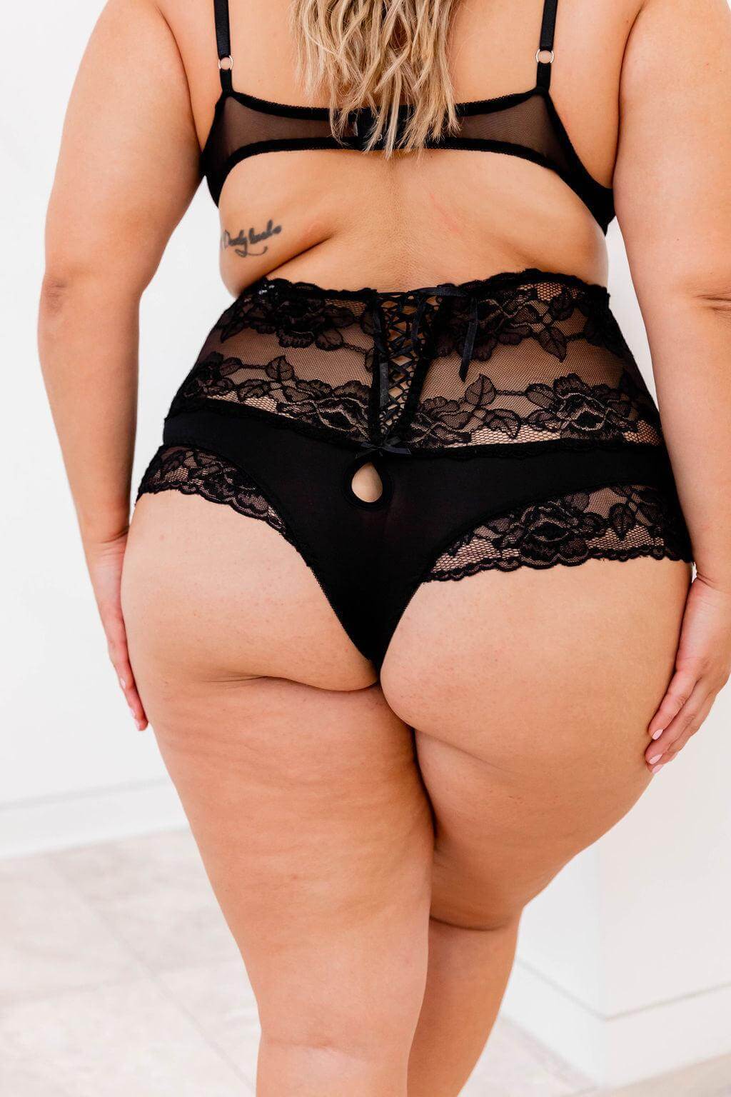 Cleo High Waisted Briefs - Underwear - Naked Curve