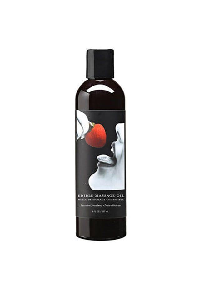 Naked Curve Earthly Body Edible Massage Oil (Strawberry)