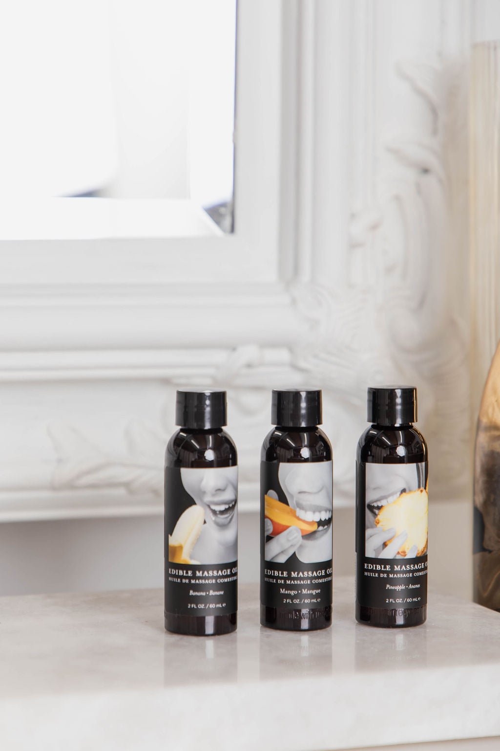 Edible Tropical Massage Oil Trio - Massage Oil - Naked Curve