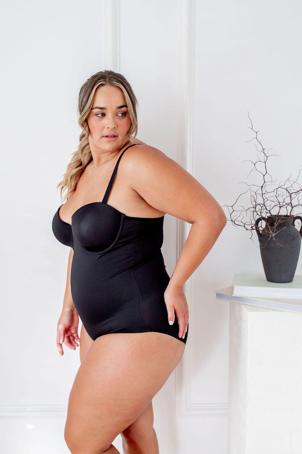 Essential Multi - Way Shaper Black - Bodysuit - Naked Curve