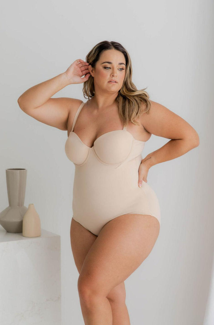 Essential Multi - Way Shaper Nude - Bodysuit - Naked Curve