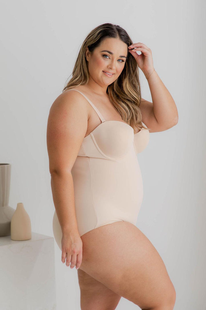 Essential Multi - Way Shaper Nude - Bodysuit - Naked Curve