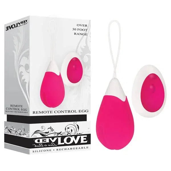 Evolved Remote Control Vibrating Egg - Naked Curve