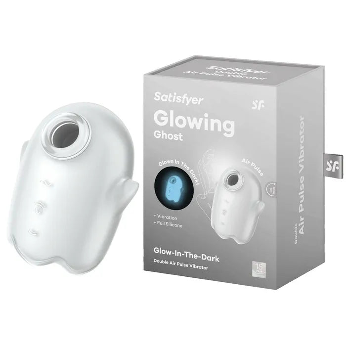 Satisfyer Glowing Ghost - White Air Pulse Stimulator