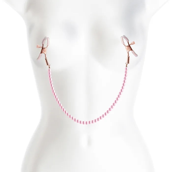 Pink Bound Nipple Clamps