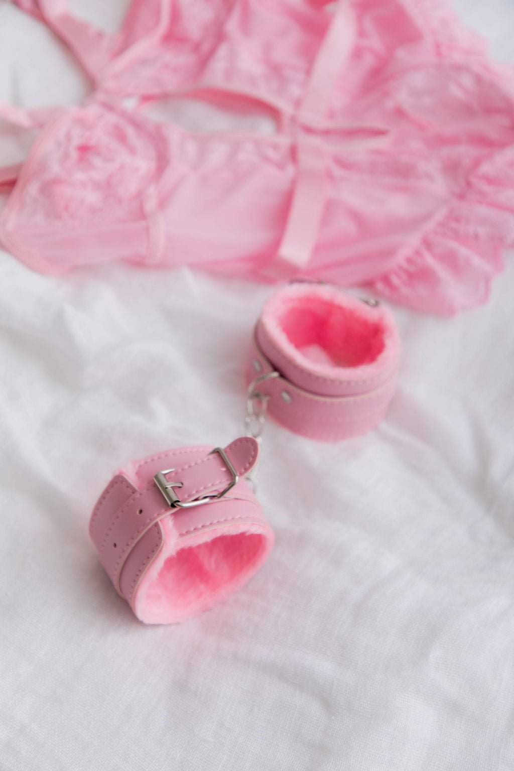 Fairy Floss Cuffs - Handcuffs - Naked Curve