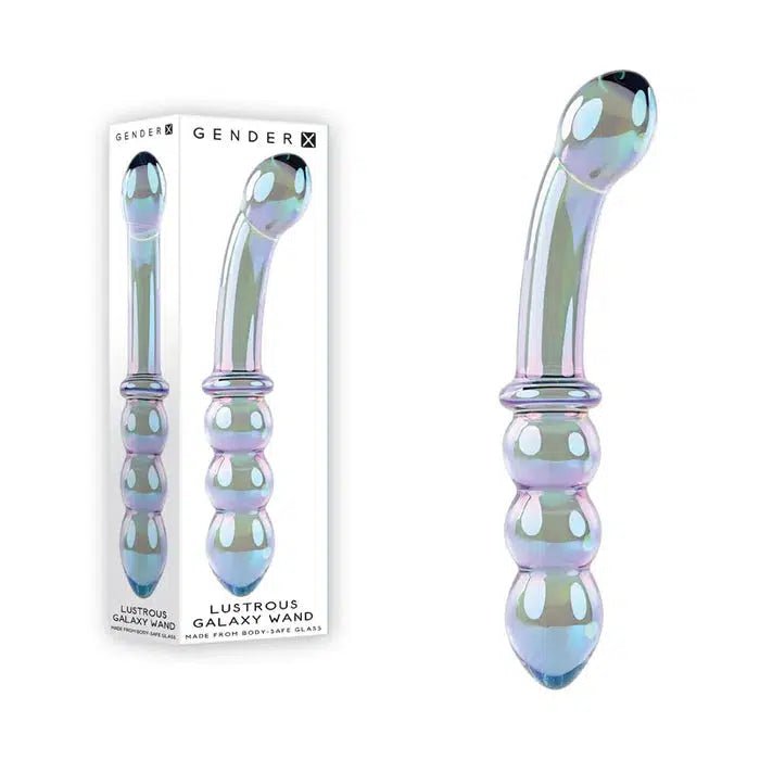 Gender X LUSTROUS GALAXY WAND Double Ended Massager - Naked Curve