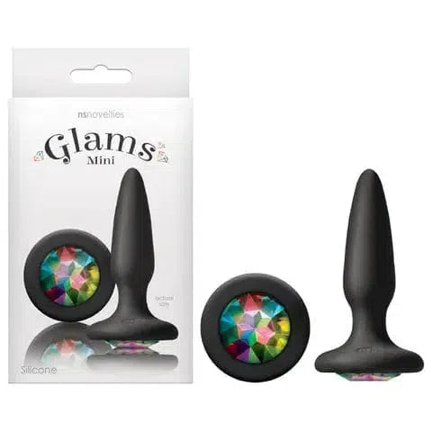 Naked Curve Black Glams Mini - Anal Plug