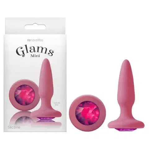 Naked Curve Pink Glams Mini - Anal Plug