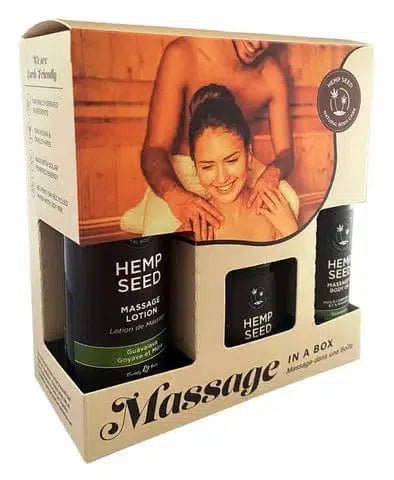 Hemp Seed Massage In A Box - Naked Curve