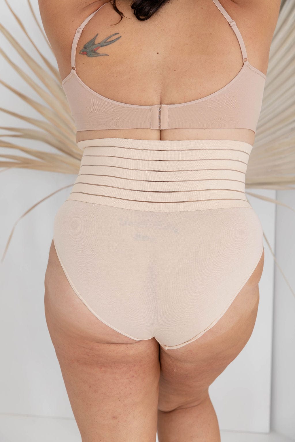 Naked Curve Underwear High Waisted Shaping Nude Underwear