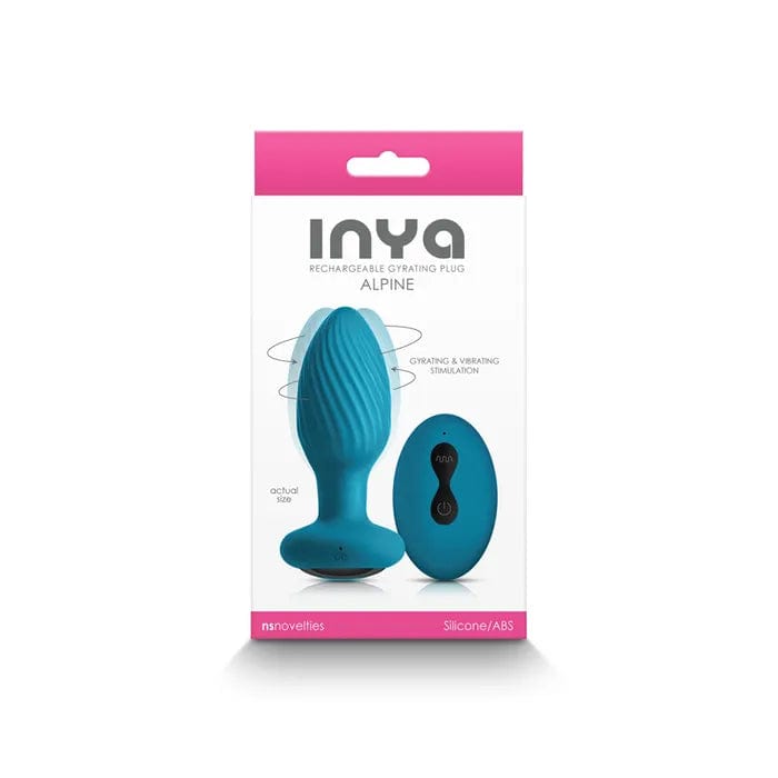 Naked Curve vibrator INYA Alpine - Purple Vibrating Butt Plug with Remote