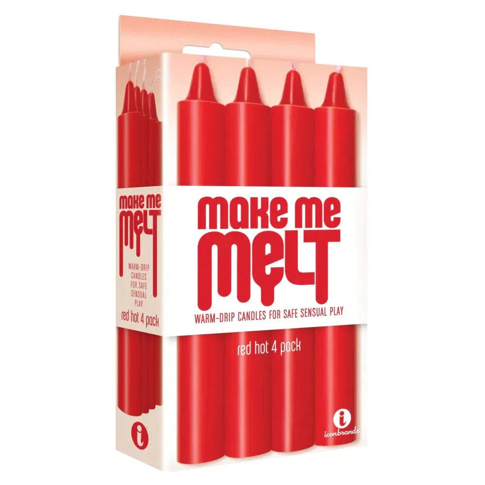 Make Me Melt Warm - Drip Candles 4 - Pack - Sex Toy - Naked Curve