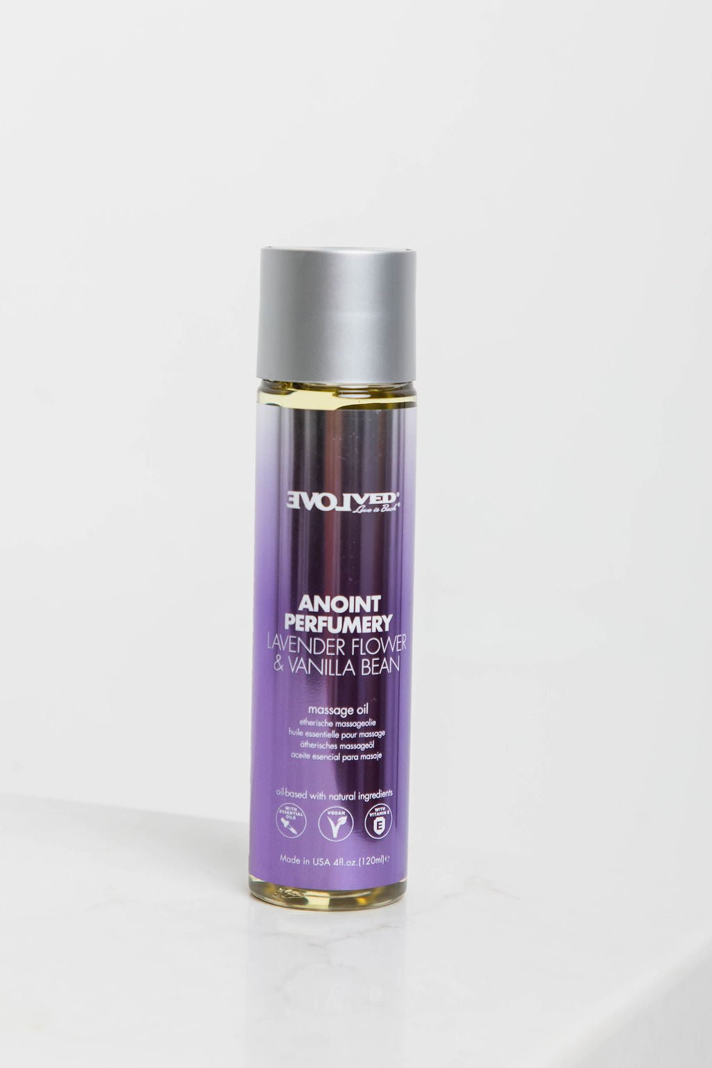 Massage Oil - Lavender Flower + Vanilla Bean - Pheromone - Naked Curve