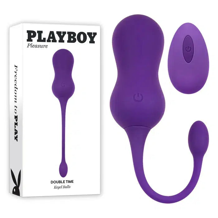 Playboy Pleasure DOUBLE TIME - Vibrating Kegel Balls-kegel-Naked Curve