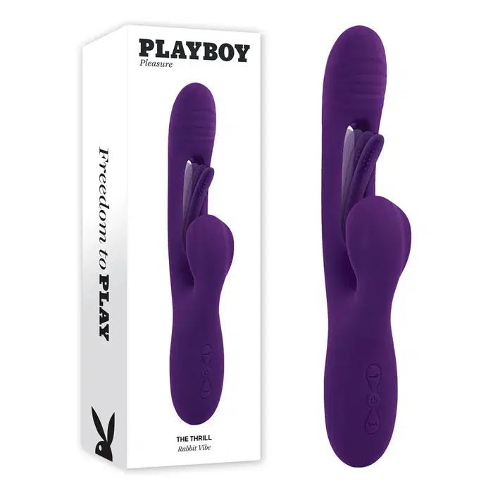 Playboy Pleasure THE THRILL Rabbit Vibrator - vibrator - Naked Curve