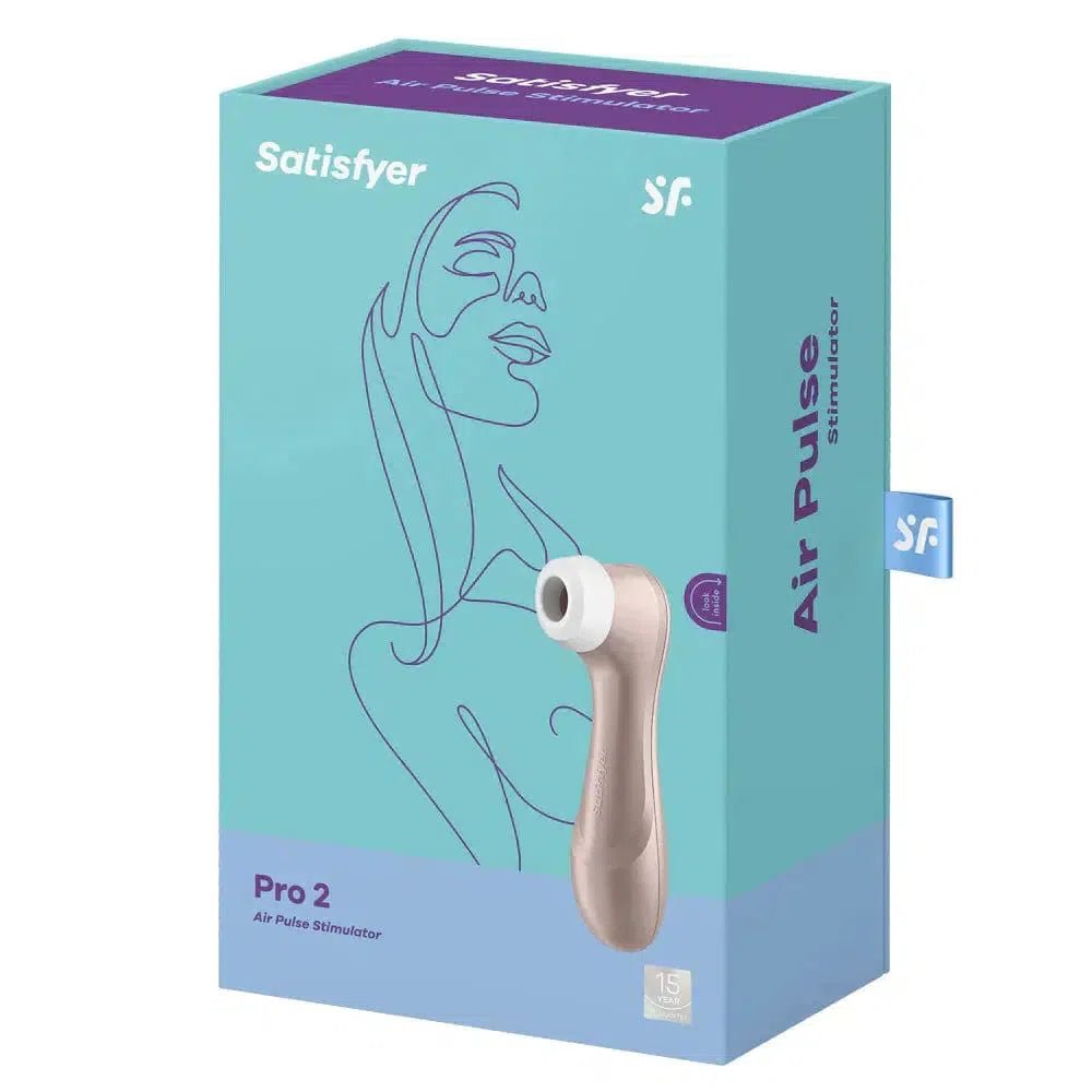 Satisfyer Pro 2 Air Pulse Clitoral Stimulator - Sex Toy - Naked Curve