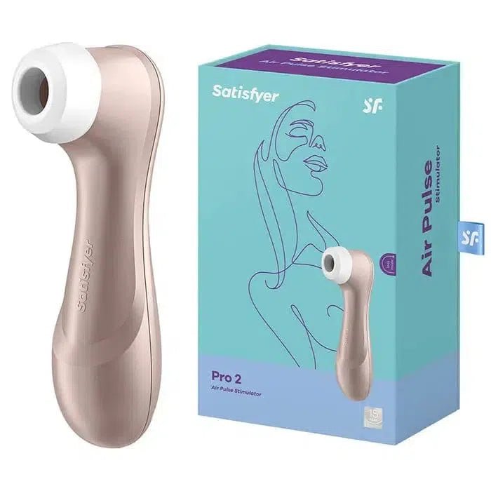 Satisfyer Pro 2 Air Pulse Clitoral Stimulator - Sex Toy - Naked Curve