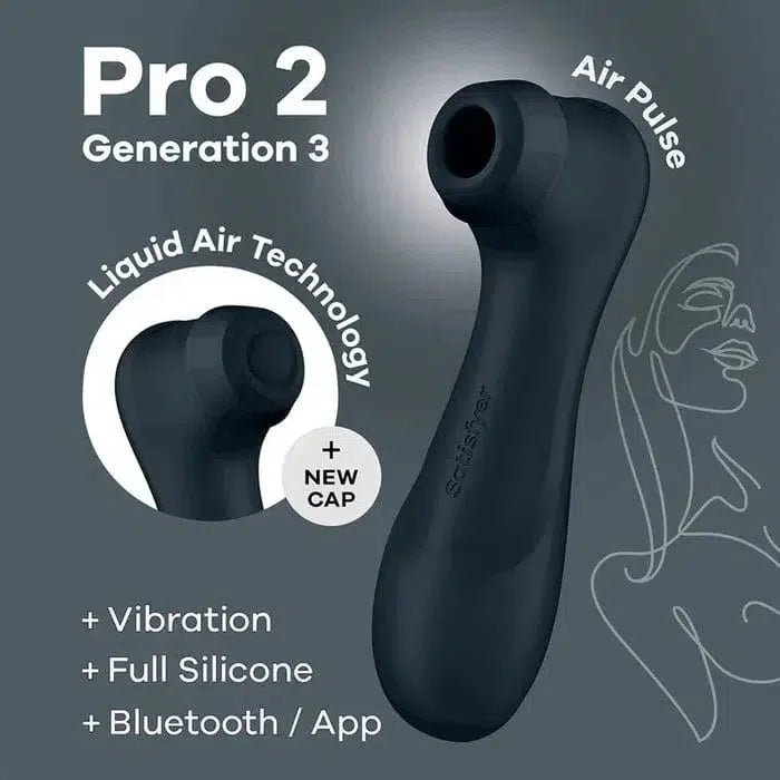 Satisfyer Pro 2 Generation 3 with App Control - Sex Toy - Naked Curve