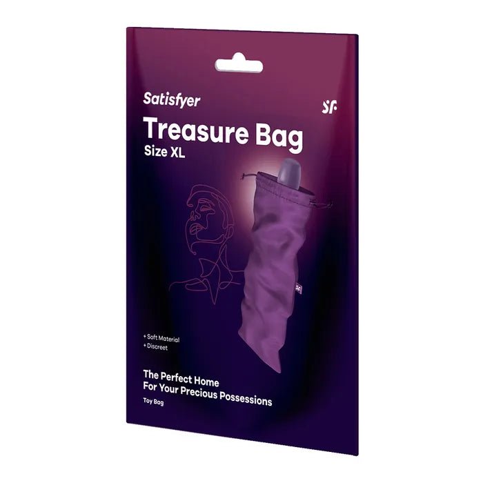 Satisfyer Treasure Bag XLarge - Violet - Naked Curve