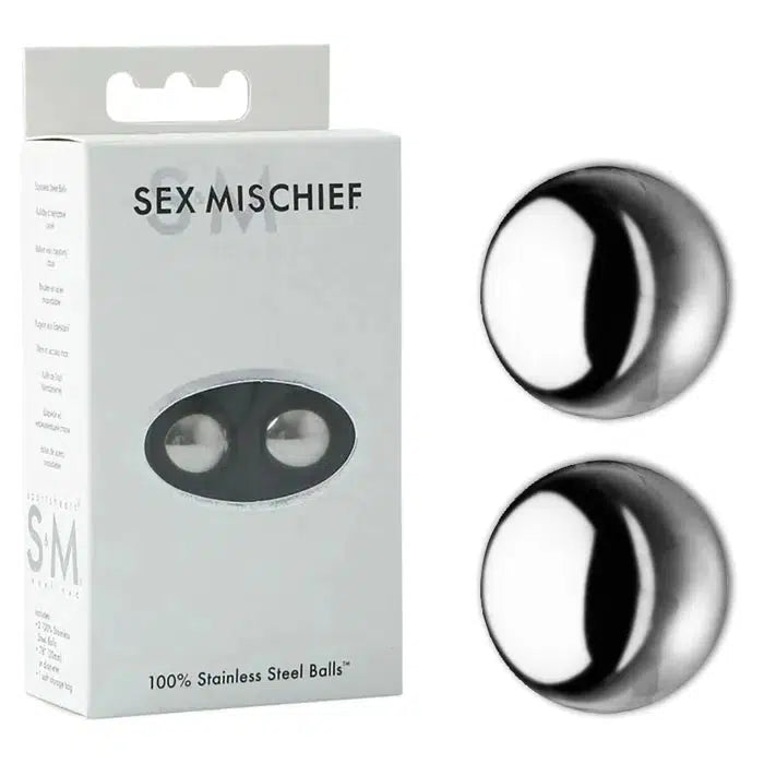 Sex & Mischief 100% Stainless Steel Kegel Balls-kegel-Naked Curve