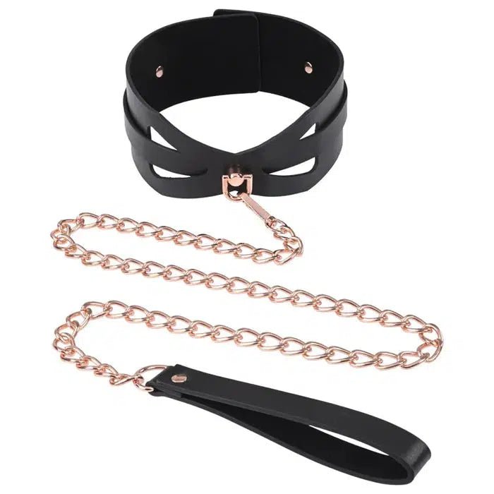 Sex & Mischief Brat Collar & Leash - Naked Curve