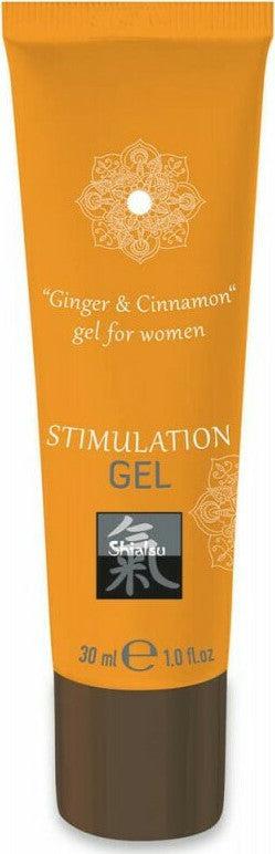 SHIATSU Stimulation Gel - Ginger & Cinnamon Gel for Women - 30 ml-vibrator-Naked Curve